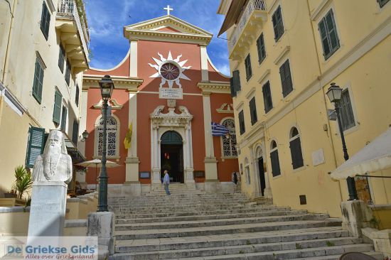 Panagia Spiliotissa kerk Corfu stad